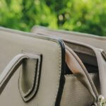 Handbag made from recycled plastic bottles